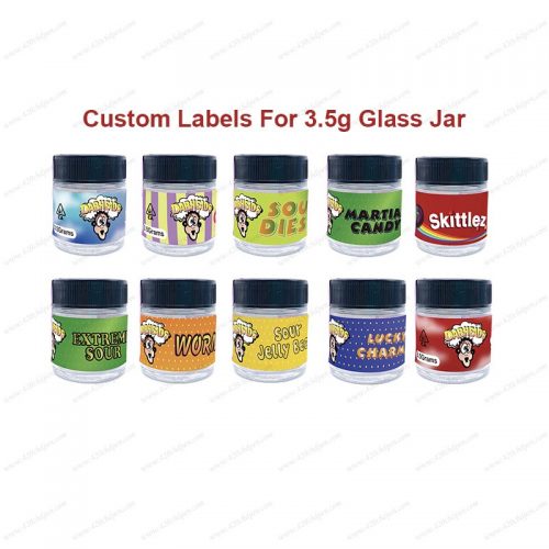 3.5g CR glass jar