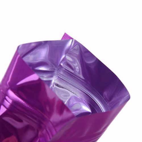 purple mylar bags