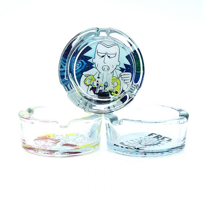 glass ashtray