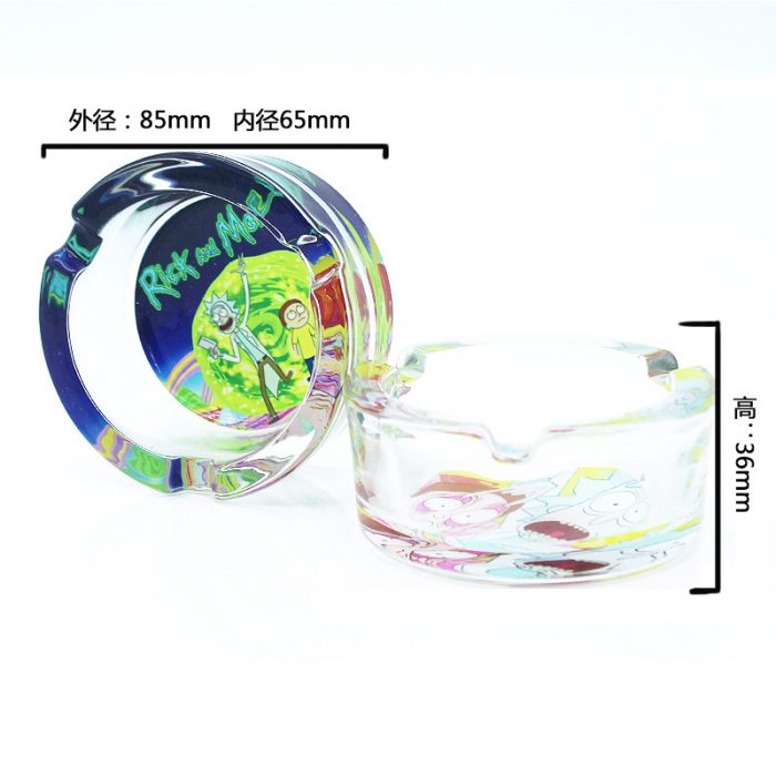 glass ashtray