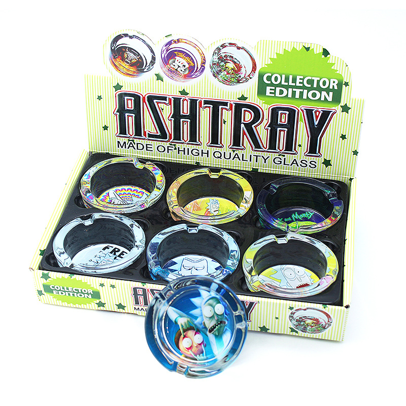 glass ashtray