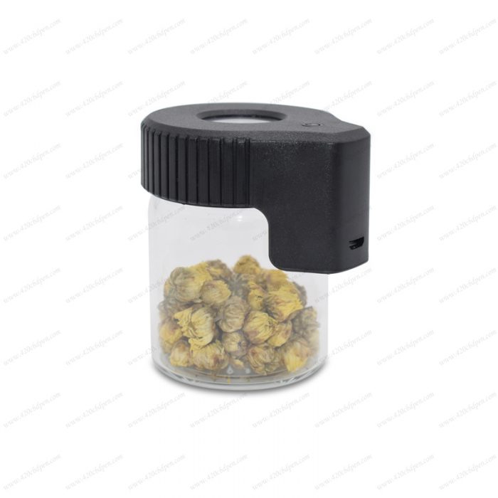 Led Magnifying Stash Jar