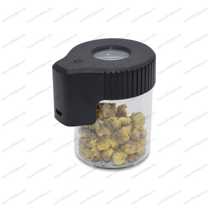 Led Magnifying Stash Jar