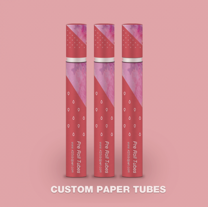 slim paper tubes