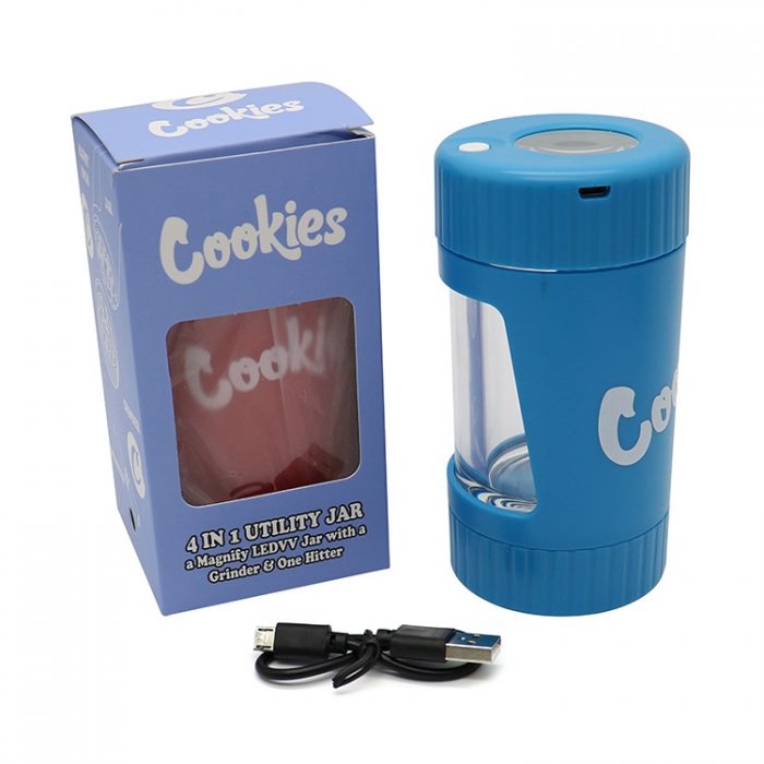cookies led jar grinder