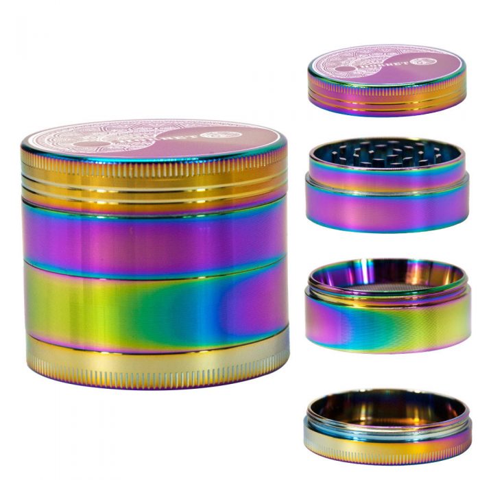 rainbow tobacco grinder