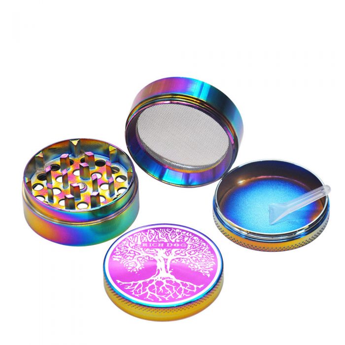 rainbow tobacco grinder