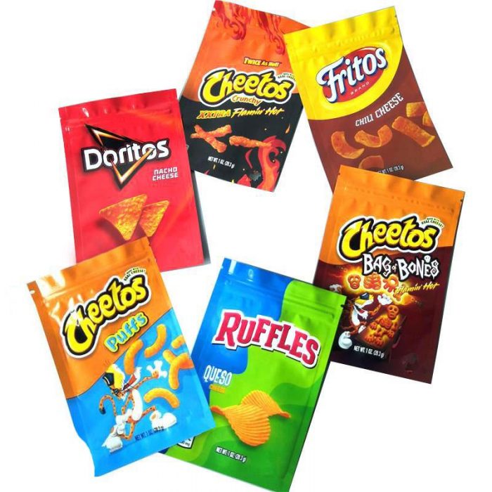 cheetos mylar bags