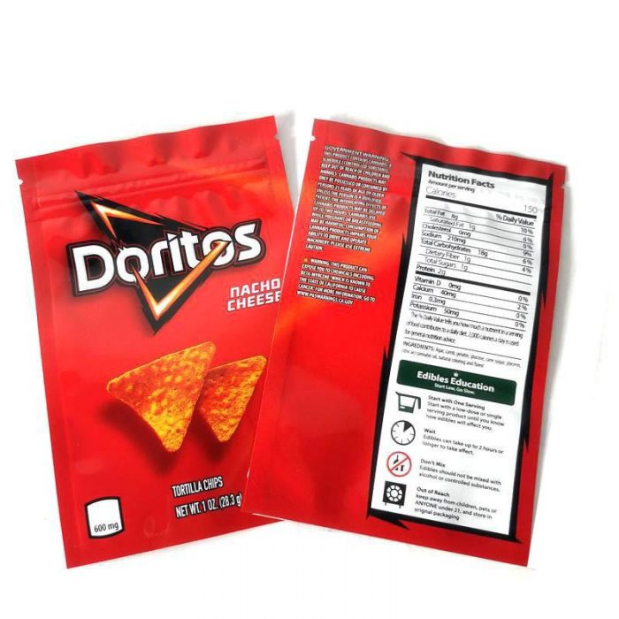 doritos mylar bags