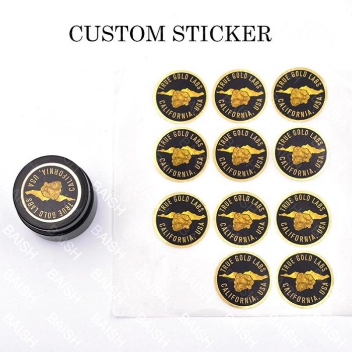 Concentrate Wax Container sticker (1)