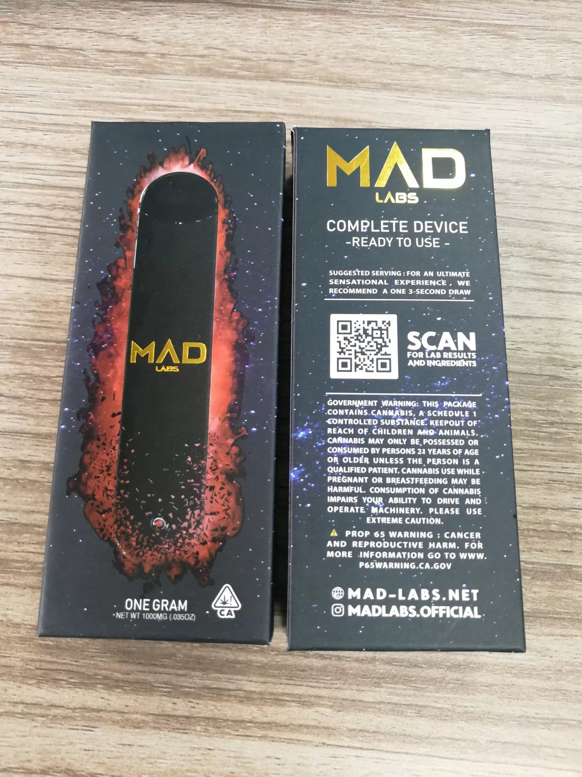 Mad Lab disposable vape pen 420 Vape World