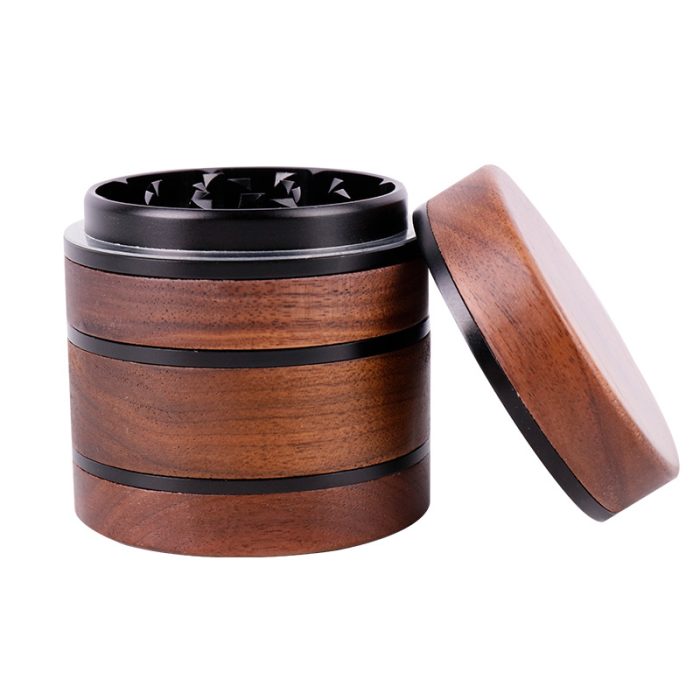 4 in 1 Wooden Grinder 2.5 Inch Grinder Crusher Large Capacity