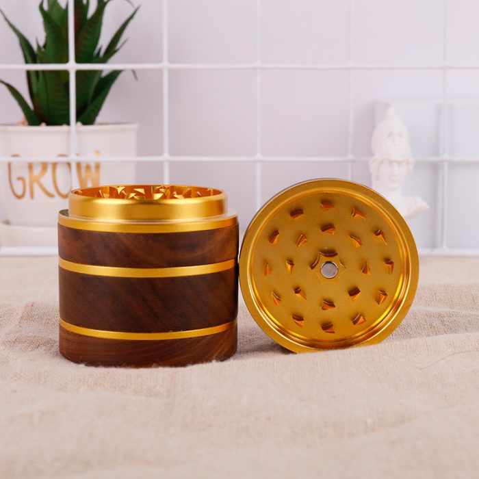 4 in 1 Wooden Grinder 2.5 Inch Grinder Crusher Large Capacity - Image 5