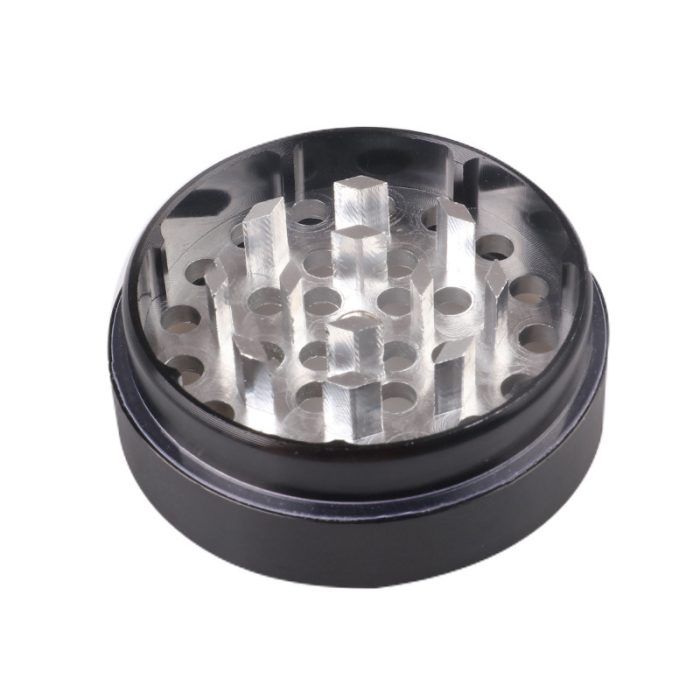 Drum-shaped aluminum alloy kaleidoscope 50mm four-layer water chestnut grinder - Image 5