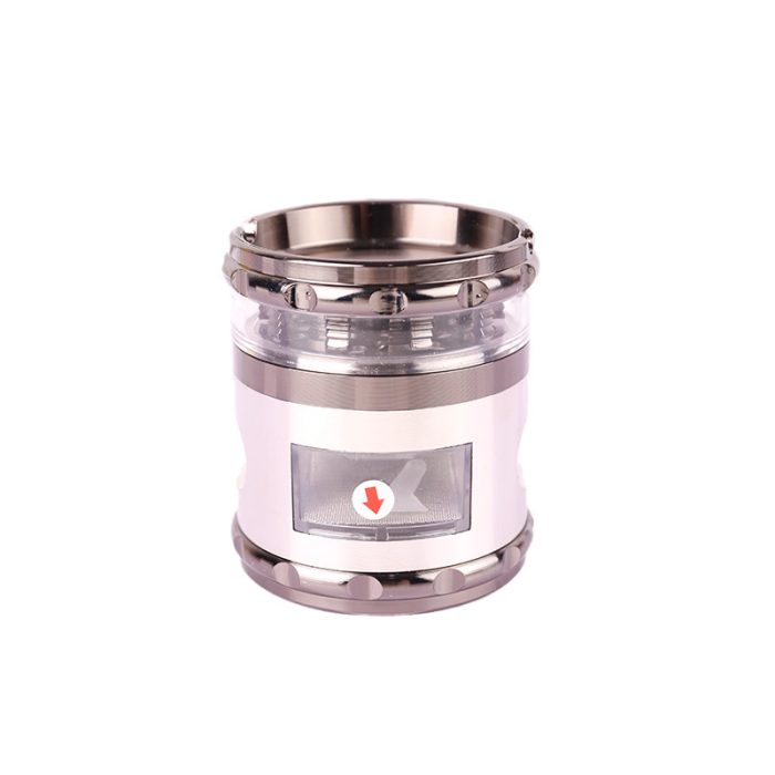 65mm zinc alloy 4-layer grinder with window - Image 4