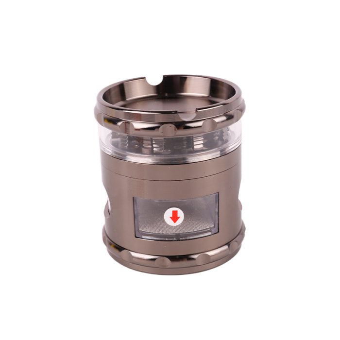 65mm zinc alloy 4-layer grinder with window - Image 7