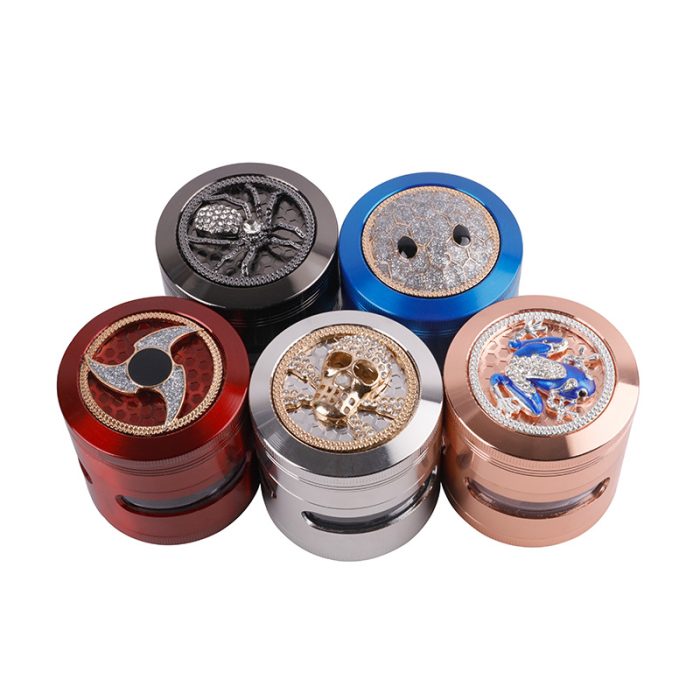 Animal shape Top Cover Waist Drum Grinder - Image 2