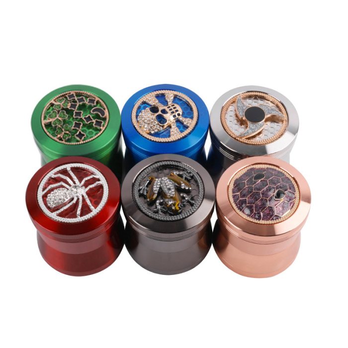 Animal shape Top Cover Waist Drum Grinder - Image 3