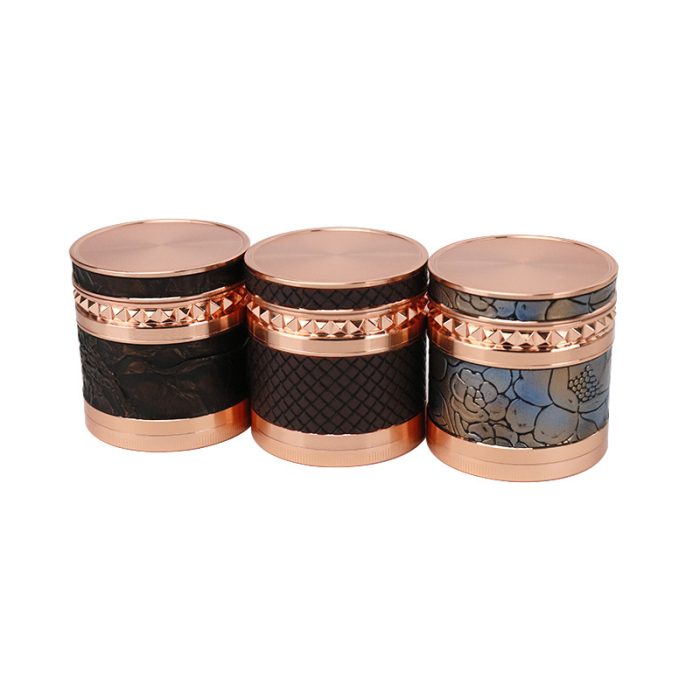 Zinc Alloy Laminated Smoke Grinder