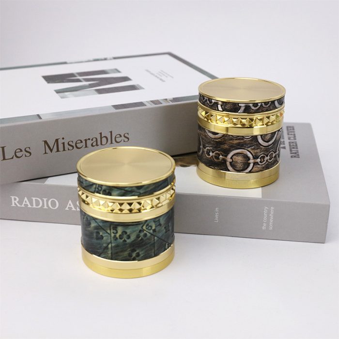 Zinc Alloy Laminated Smoke Grinder - Image 4