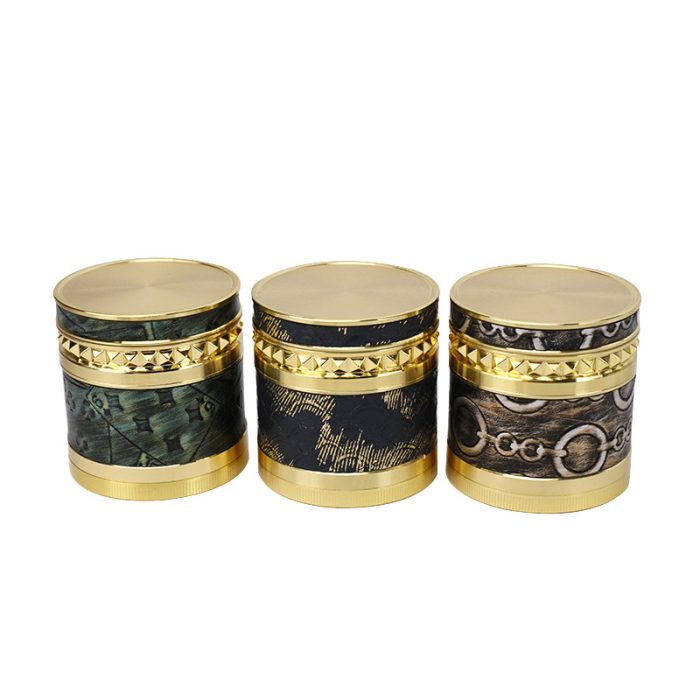 Zinc Alloy Laminated Smoke Grinder - Image 6