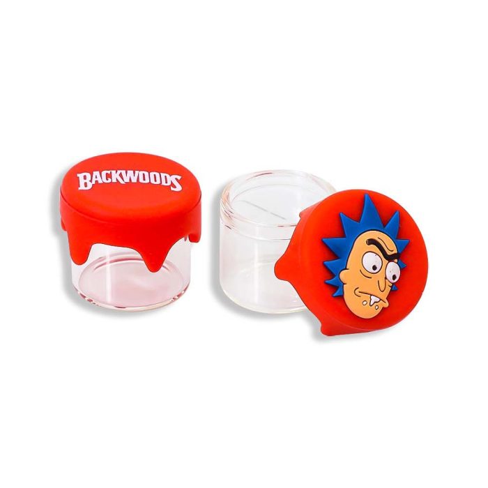 Cookies sillicone cap glass waterdrop pill box - Image 9