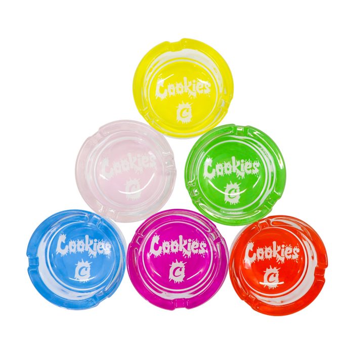 Cookies 65mm Round Glass Ashtray - Image 4