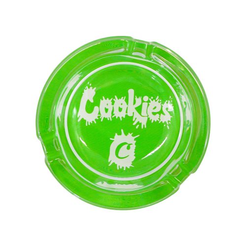 Cookies 65mm Round Glass Ashtray 420 Vape World