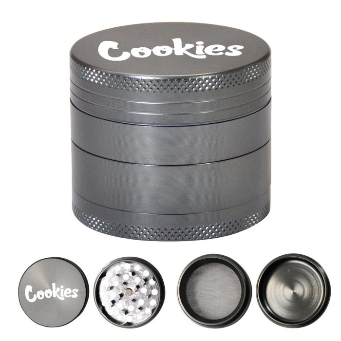 cookies aluminum alloy 50mm smoke grinder - Image 8