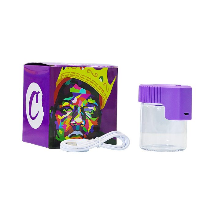 Cookies Magnifying Sealed led transparent glass jar