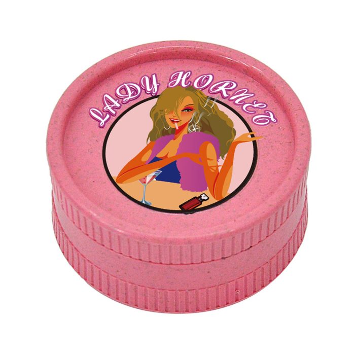 Cookies 56mm diameter 2-layer plastic degradable material smoke grinder - Image 4