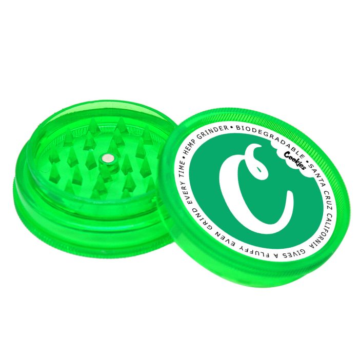 Two-layer 63mm plastic smoke grinder COOKIES plastic smoke grinder - Image 6