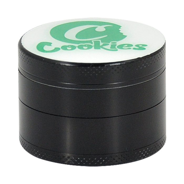 Cookies Zinc alloy four-layer 50mm smoke grinder - Image 2