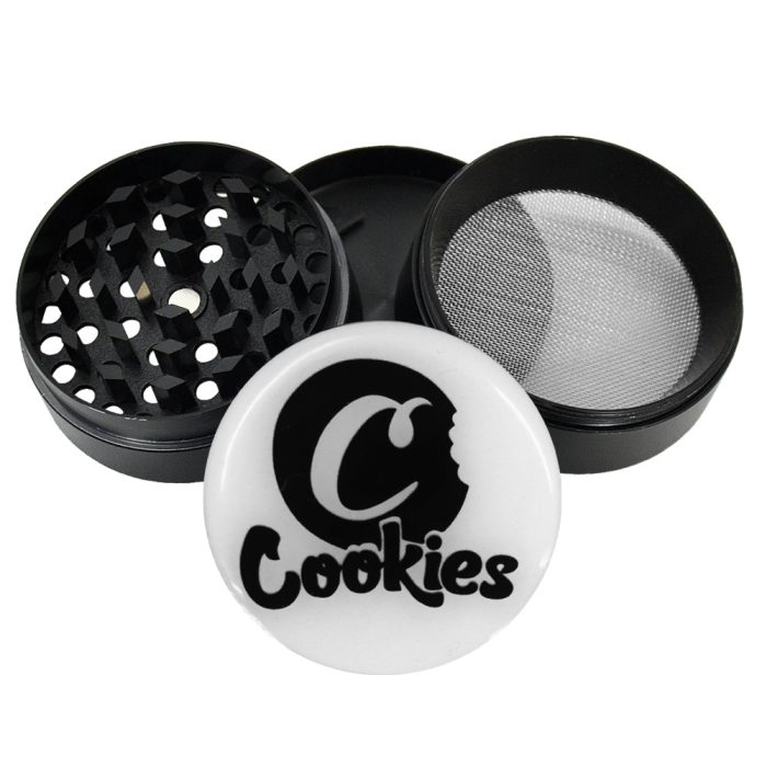 Cookies Zinc alloy four-layer 50mm smoke grinder - Image 6