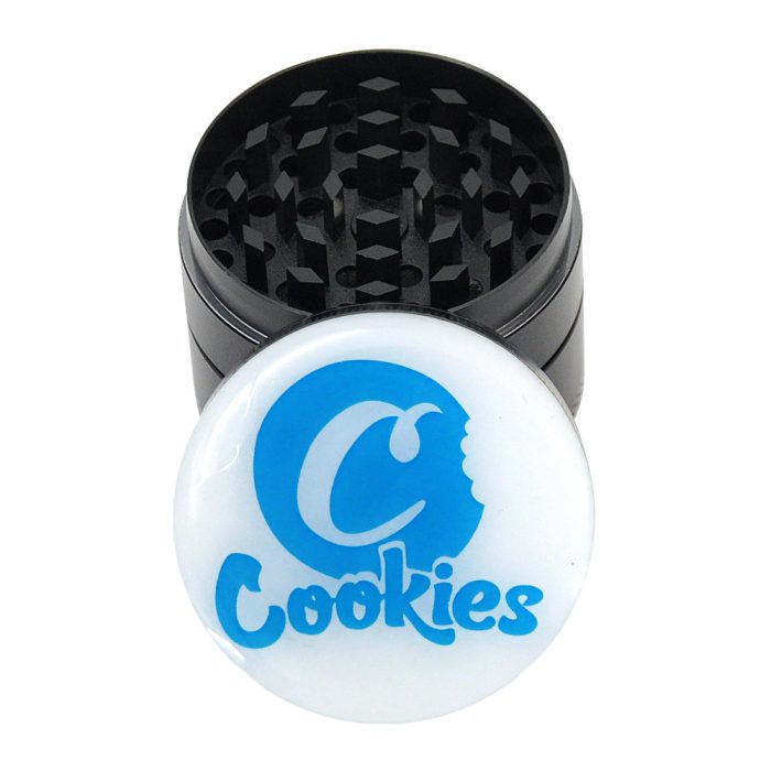 Cookies Zinc alloy four-layer 50mm smoke grinder - Image 8