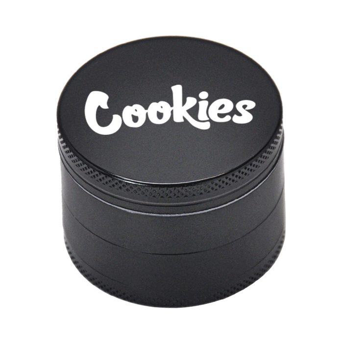 Cookies 50mm four-layer grinder Zinc alloy metal smoke grinder