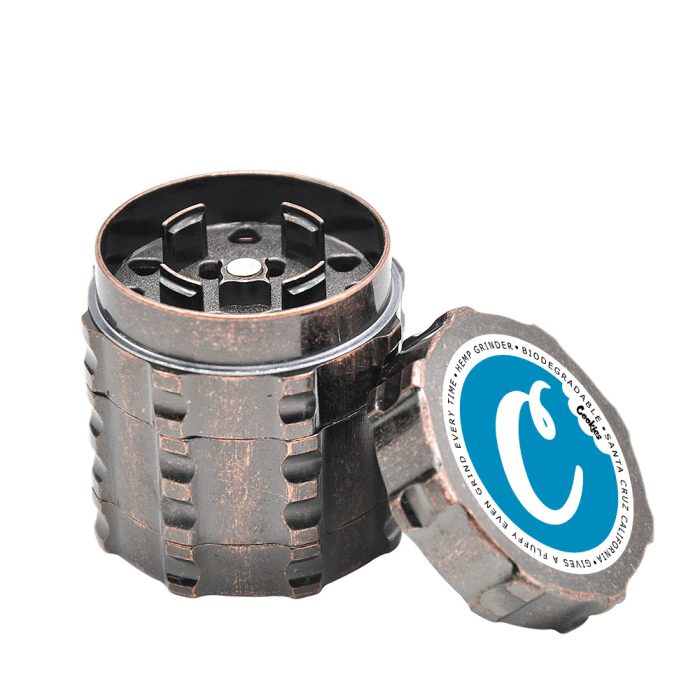 Cookies Bronze Four Layer Zinc Alloy Grinder - Image 6
