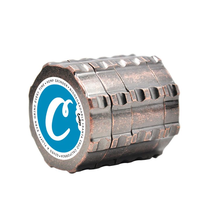 Cookies Bronze Four Layer Zinc Alloy Grinder - Image 7