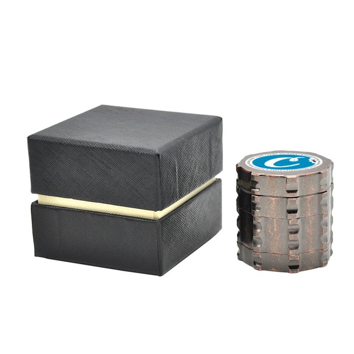 Cookies Bronze Four Layer Zinc Alloy Grinder - Image 9