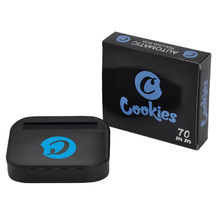 Cookies Tinplate 70mm Manual Box Metal Cigarette Maker - Image 2