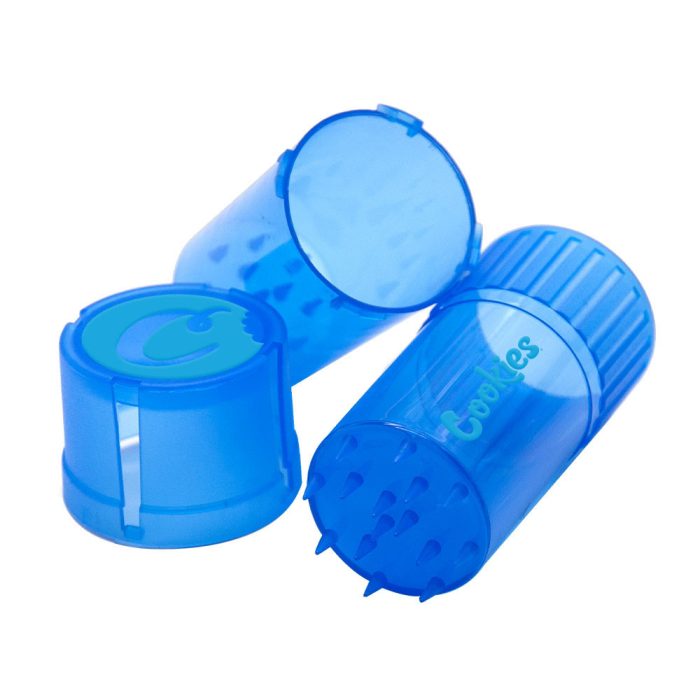 Cookies Three-layer plastic smoke grinder plastic storage with smoke grinder - Image 5