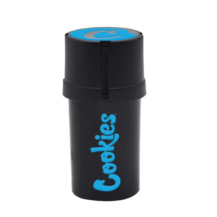 Cookies Three-layer plastic smoke grinder plastic storage with smoke grinder - Image 6