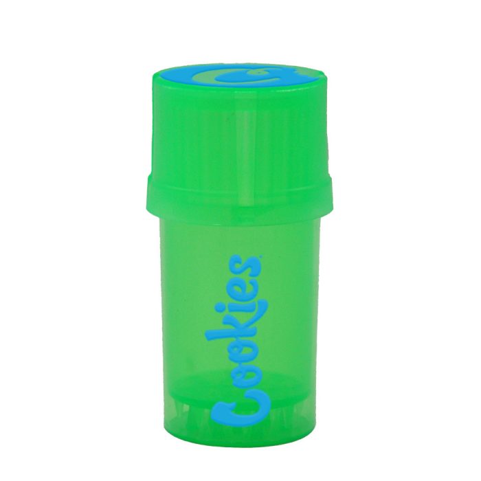 Cookies Three-layer plastic smoke grinder plastic storage with smoke grinder - Image 9