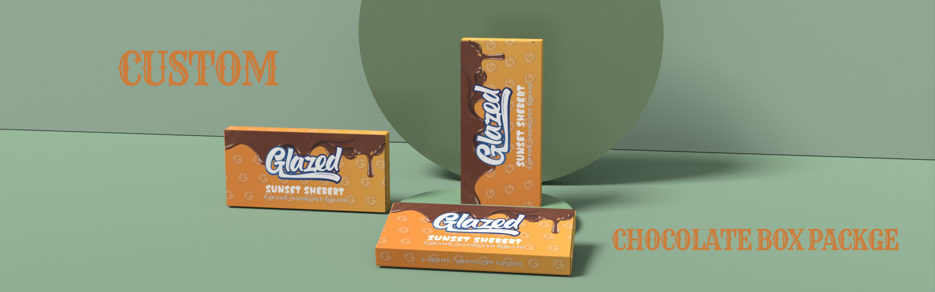 GLAZED CHOCOLATE BAR