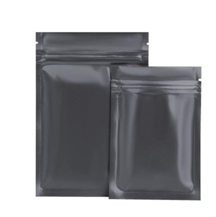 7x10cm Matte Black Aluminum Foil Small Sachets Food Bag - Image 4