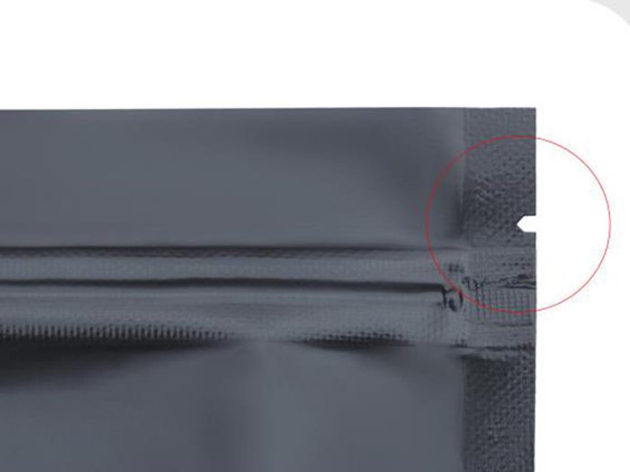 7x10cm Matte Black Aluminum Foil Small Sachets Food Bag - Image 3