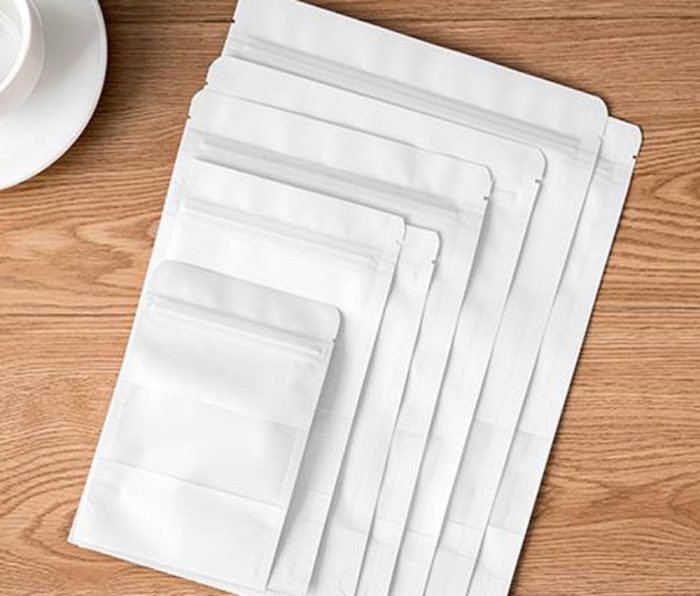 9x13 100pcs/lot stand up white kraft paper bag - Image 2