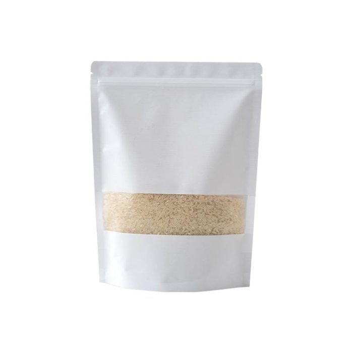 9x13 100pcs/lot stand up white kraft paper bag