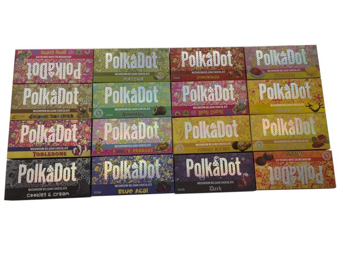 EMPTY Polkadot Chocolate Bar Package Boxes - Image 4