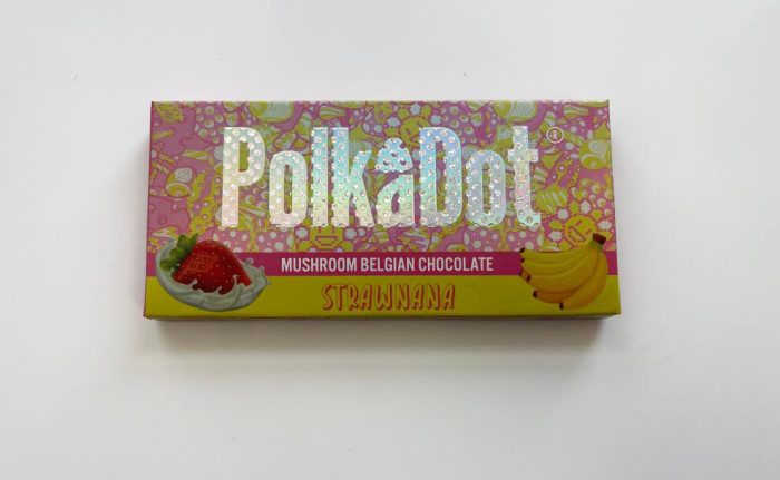EMPTY Polkadot Chocolate Bar Package Boxes